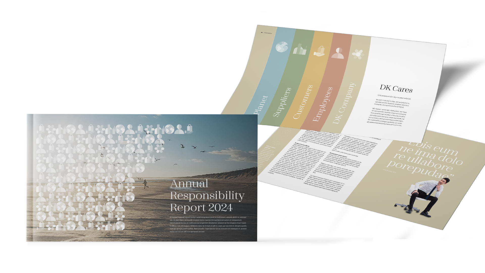 DK Company - Visuel Identitet - ESG rapport