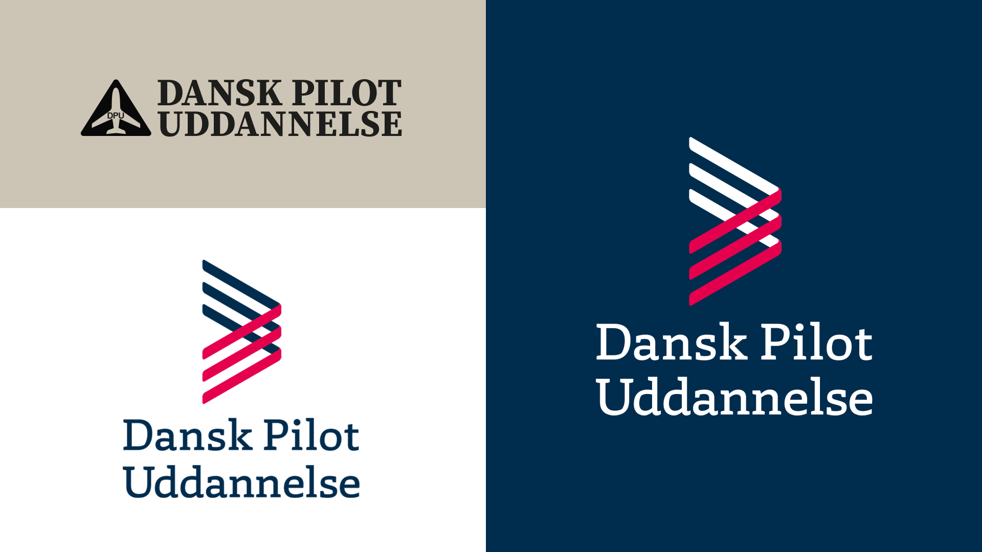 Dansk Pilot Uddannelse - Visuel Identitet - Logo