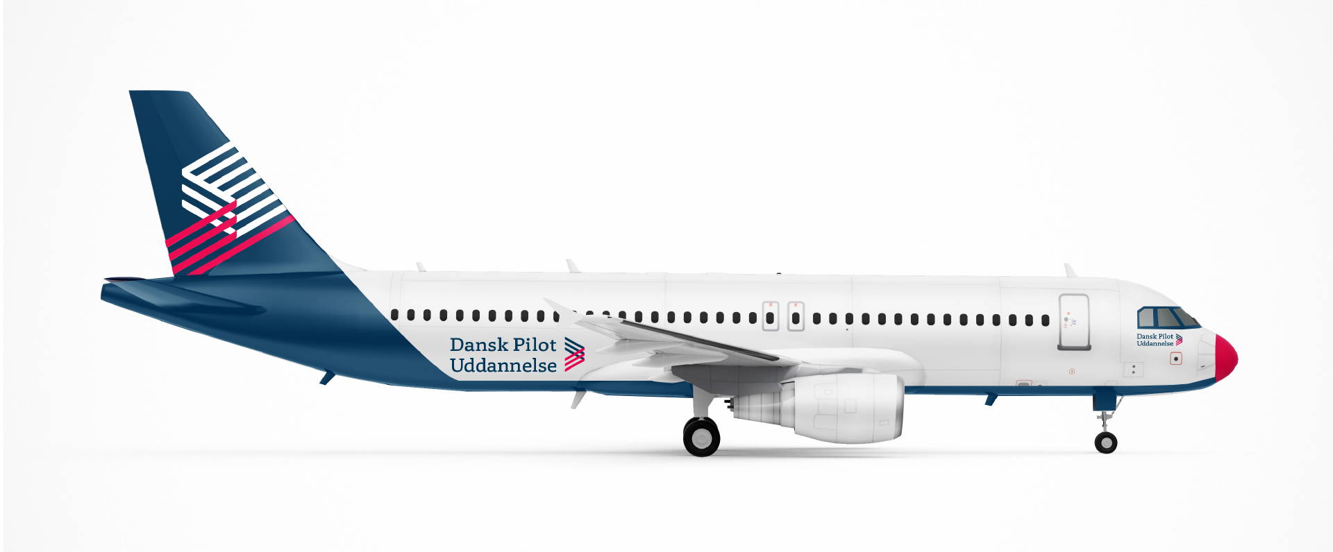 Dansk Pilot Uddannelse - Visuel Identitet - Fly