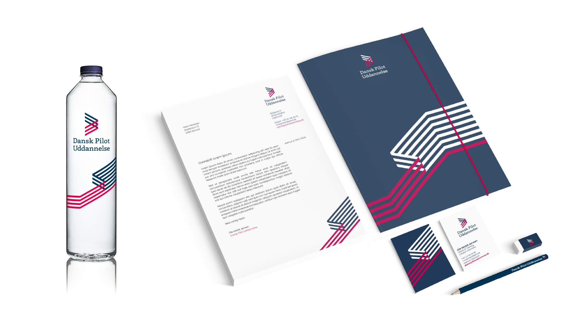 Dansk Pilot Uddannelse - Visuel Identitet - Stationaries